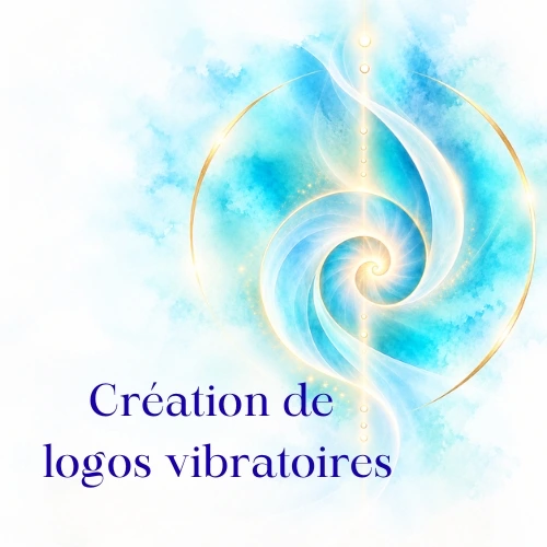 Création de logo vibratoire personnalisé en lien avec votre énergie et votre vibration intérieure